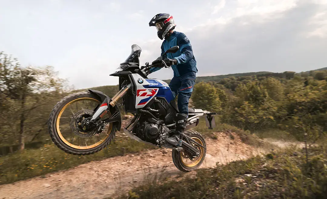 nowe bmw f900 gs wheelie