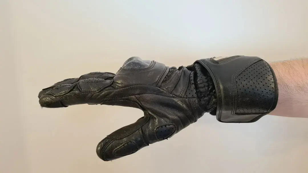 ventilación en los guantes